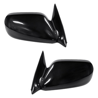 Replacement - Driver and Passenger Side Power Remote View Mirror Set (Heated, Non-Foldaway) (Standard Line)