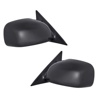 Replacement - Driver and Passenger Side Power Remote View Mirror Set (Non-Heated, Non-Foldaway) (Standard Line)