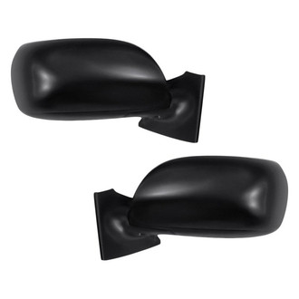 Replacement - Driver and Passenger Side Manual View Mirror Set (Non-Heated, Foldaway) (Standard Line)