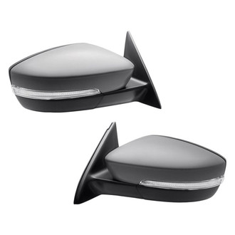 Replacement - Driver and Passenger Side Power View Mirror Set (Heated, Foldaway) (Standard Line)
