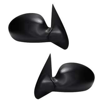Replacement - Driver and Passenger Side Power Remote View Mirror Set (Non-Heated, Foldaway) (Standard Line)