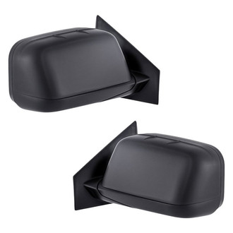 Replacement - Driver and Passenger Side Power View Mirror Set (Non-Heated, Foldaway) (Standard Line)