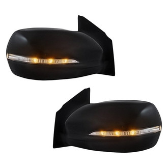 Replacement - Driver and Passenger Side Power View Mirror Set (Heated, Foldaway) (Standard Line)