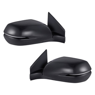Replacement - Driver and Passenger Side Power View Mirror Set (Heated, Foldaway) (Standard Line)