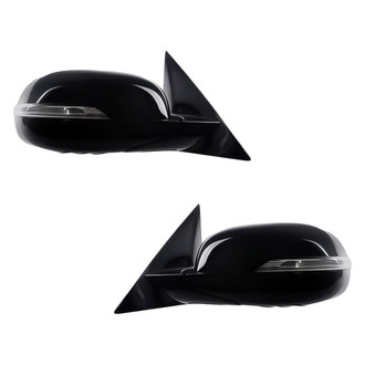 Replacement - Driver and Passenger Side Power View Mirror Set (Heated, Foldaway) (Standard Line)