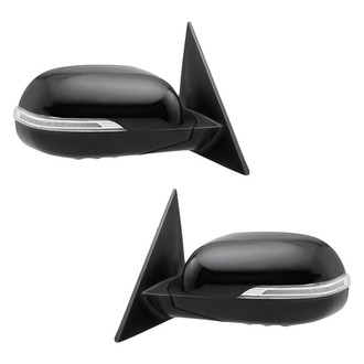 Replacement - Driver and Passenger Side Power View Mirror Set (Heated, Foldaway) (Standard Line)