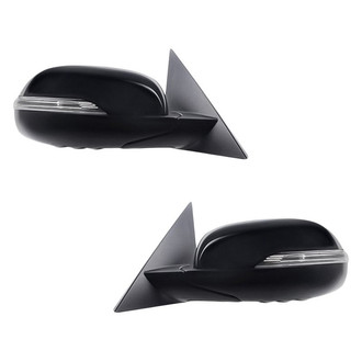 Replacement - Driver and Passenger Side Power View Mirror Set (Non-Heated, Foldaway) (Standard Line)