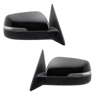 Replacement - Driver and Passenger Side Power View Mirror Set (Heated, Foldaway) (Standard Line)