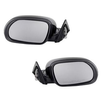 Replacement - Driver and Passenger Side Power View Mirror Set (Non-Heated, Foldaway) (Standard Line)