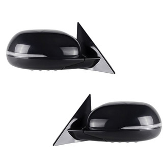 Replacement - Driver and Passenger Side Power View Mirror Set (Heated, Foldaway) (Standard Line)