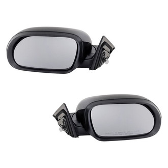 Replacement - Driver and Passenger Side Power View Mirror Set (Heated, Foldaway) (Standard Line)