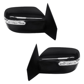 Replacement - Driver and Passenger Side Power View Mirror Set (Heated, Foldaway) (Standard Line)