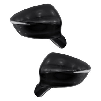 Replacement - Driver and Passenger Side Power View Mirror Set (Heated, Foldaway) (Standard Line)