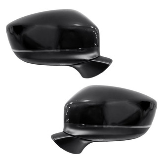 Replacement - Driver and Passenger Side Power View Mirror Set (Non-Heated, Foldaway) (Standard Line)