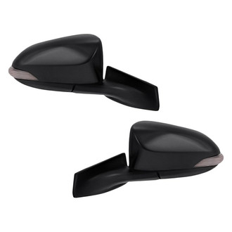Replacement - Driver and Passenger Side Power View Mirror Set (Heated, Foldaway) (Standard Line)