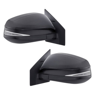 Replacement - Driver and Passenger Side Power View Mirror Set (Heated, Foldaway) (Standard Line)