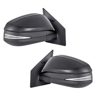 Replacement - Driver and Passenger Side Power View Mirror Set (Heated, Foldaway) (Standard Line)