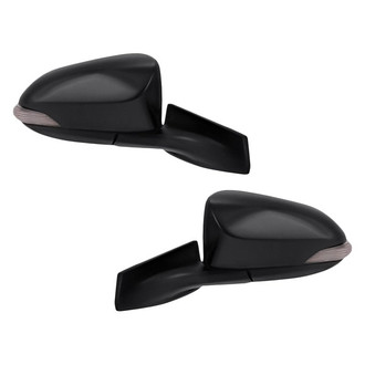 Replacement - Driver and Passenger Side Power View Mirror Set (Heated, Foldaway) (Standard Line)