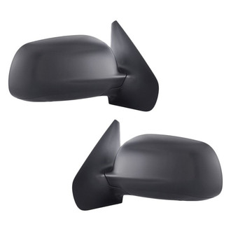 Replacement - Driver and Passenger Side Power Remote View Mirror Set (Heated, Foldaway) (Standard Line)