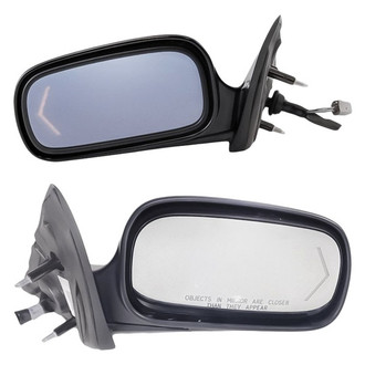 Replacement - Driver and Passenger Side Power View Mirror Set (Heated, Foldaway) (Standard Line)