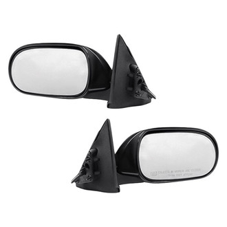 Replacement - Driver and Passenger Side Power View Mirror Set (Heated, Foldaway) (Standard Line)