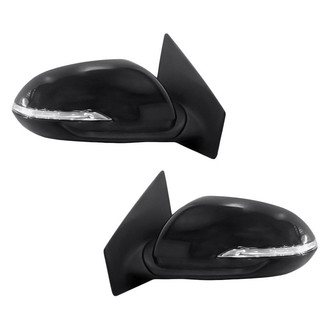 Replacement - Driver and Passenger Side Power View Mirror Set (Heated, Foldaway) (Standard Line)