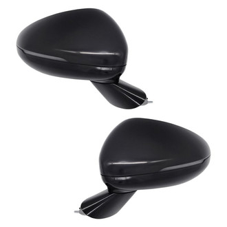 Replacement - Driver and Passenger Side Power View Mirror Set (Heated, Foldaway) (Standard Line)