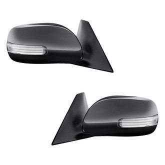 Replacement - Driver and Passenger Side Power View Mirror Set (Non-Heated, Foldaway) (Standard Line)