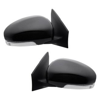 Replacement - Driver and Passenger Side Power View Mirror Set (Non-Heated, Foldaway) (Standard Line)