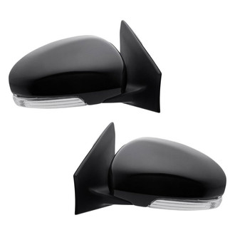 Replacement - Driver and Passenger Side Power View Mirror Set (Heated, Foldaway) (Standard Line)