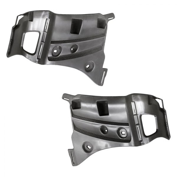 Replacement - Front Driver and Passenger Side Bumper Cover Set
