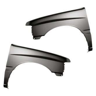 Replacement - Front Driver and Passenger Side Fender Set (CAPA Certified)