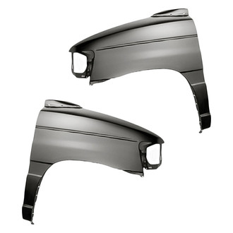 Replacement - Front Driver and Passenger Side Fender Set (Standard Line)