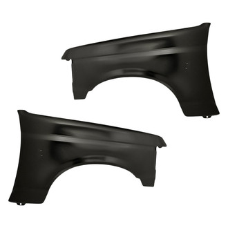 Replacement - Front Driver and Passenger Side Fender Set (Standard Line)