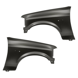 Replacement - Front Driver and Passenger Side Fender Set (Standard Line)