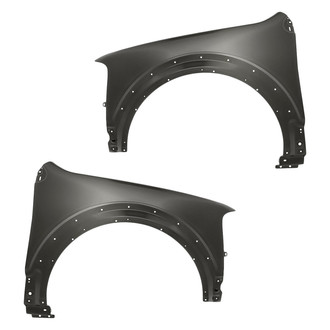 Replacement - Front Driver and Passenger Side Fender Set (Standard Line)