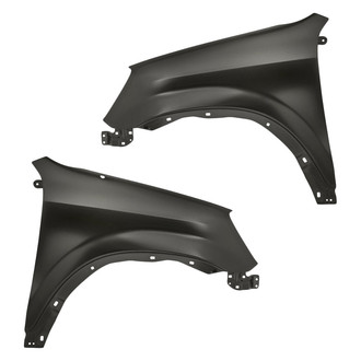 Replacement - Front Driver and Passenger Side Fender Set (Standard Line)