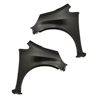 Replacement - Front Driver and Passenger Side Fender Set (CAPA Certified)