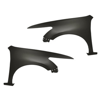 Replacement - Front Driver and Passenger Side Fender Set (CAPA Certified)