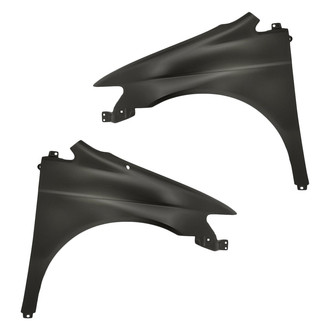 Replacement - Front Driver and Passenger Side Fender Set (Standard Line)