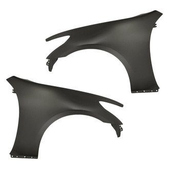 Replacement - Front Driver and Passenger Side Fender Set (Standard Line)