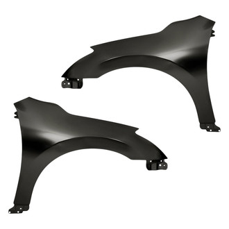 Replacement - Front Driver and Passenger Side Fender Set (CAPA Certified)