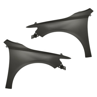 Replacement - Front Driver and Passenger Side Fender Set (Standard Line)