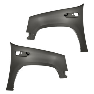Replacement - Front Driver and Passenger Side Fender Set (CAPA Certified)