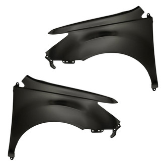 Replacement - Front Driver and Passenger Side Fender Set (CAPA Certified)
