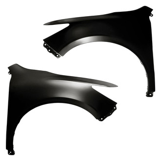 Replacement - Front Driver and Passenger Side Fender Set (CAPA Certified)
