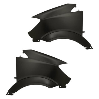 Replacement - Front Driver and Passenger Side Fender Set (Standard Line)