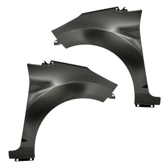Replacement - Front Driver and Passenger Side Fender Set (Standard Line)