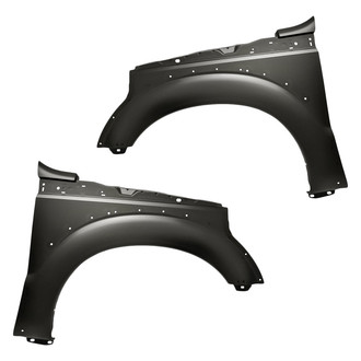 Replacement - Front Driver and Passenger Side Fender Set (CAPA Certified)