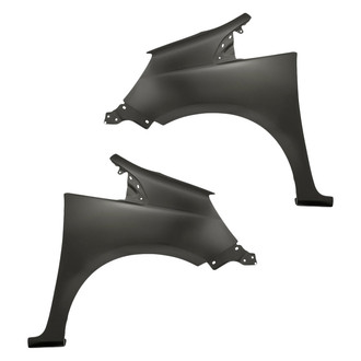 Replacement - Front Driver and Passenger Side Fender Set (CAPA Certified)